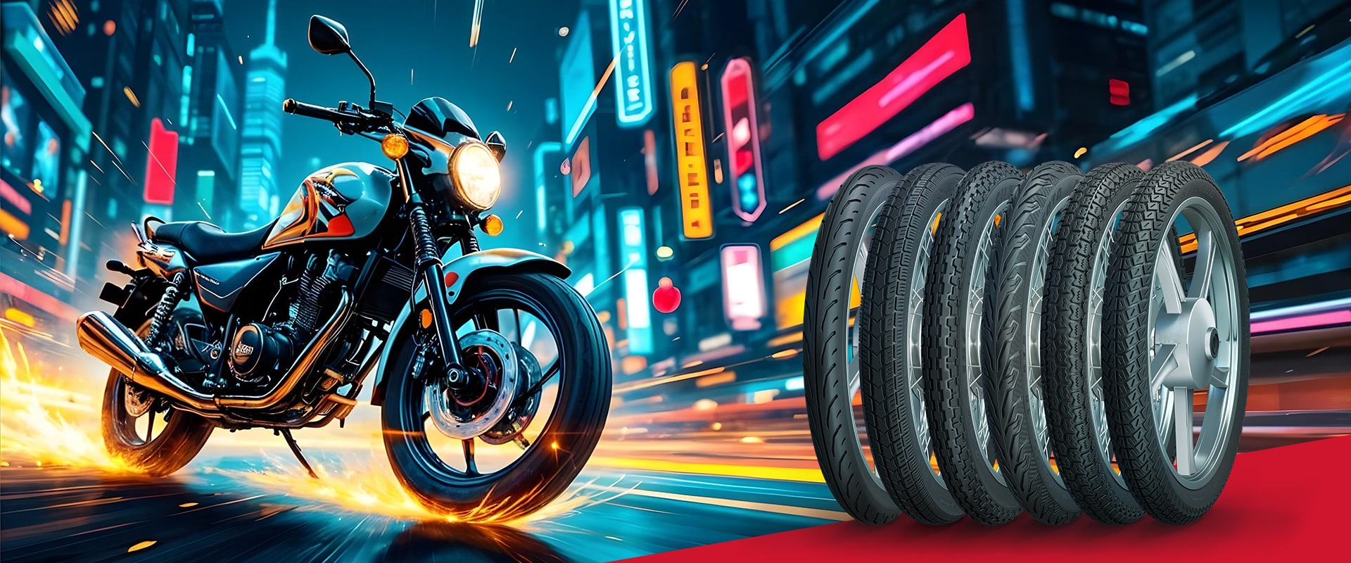 Motorcycle/Rickshaw Tyres